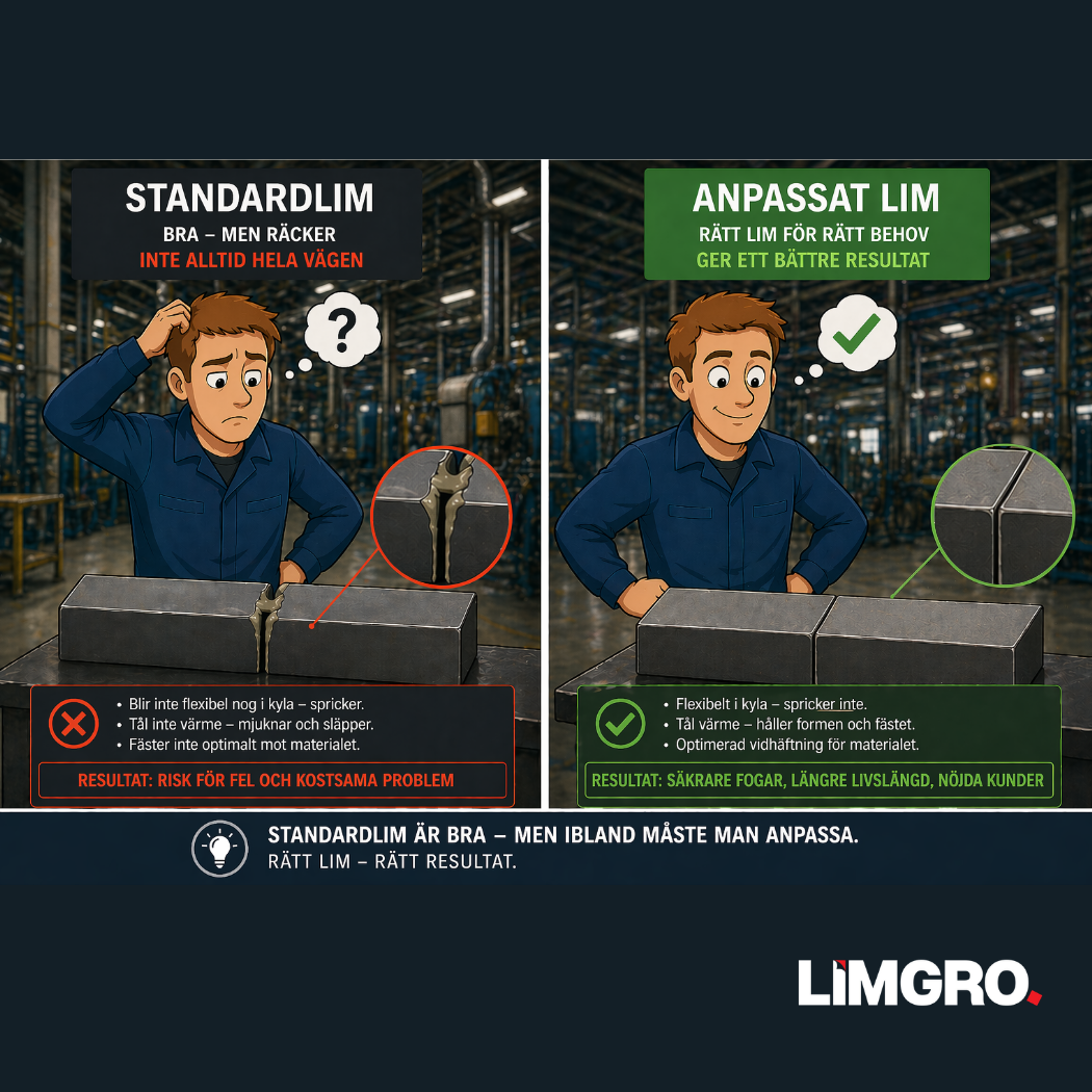 Standard funkar… tills det inte gör det